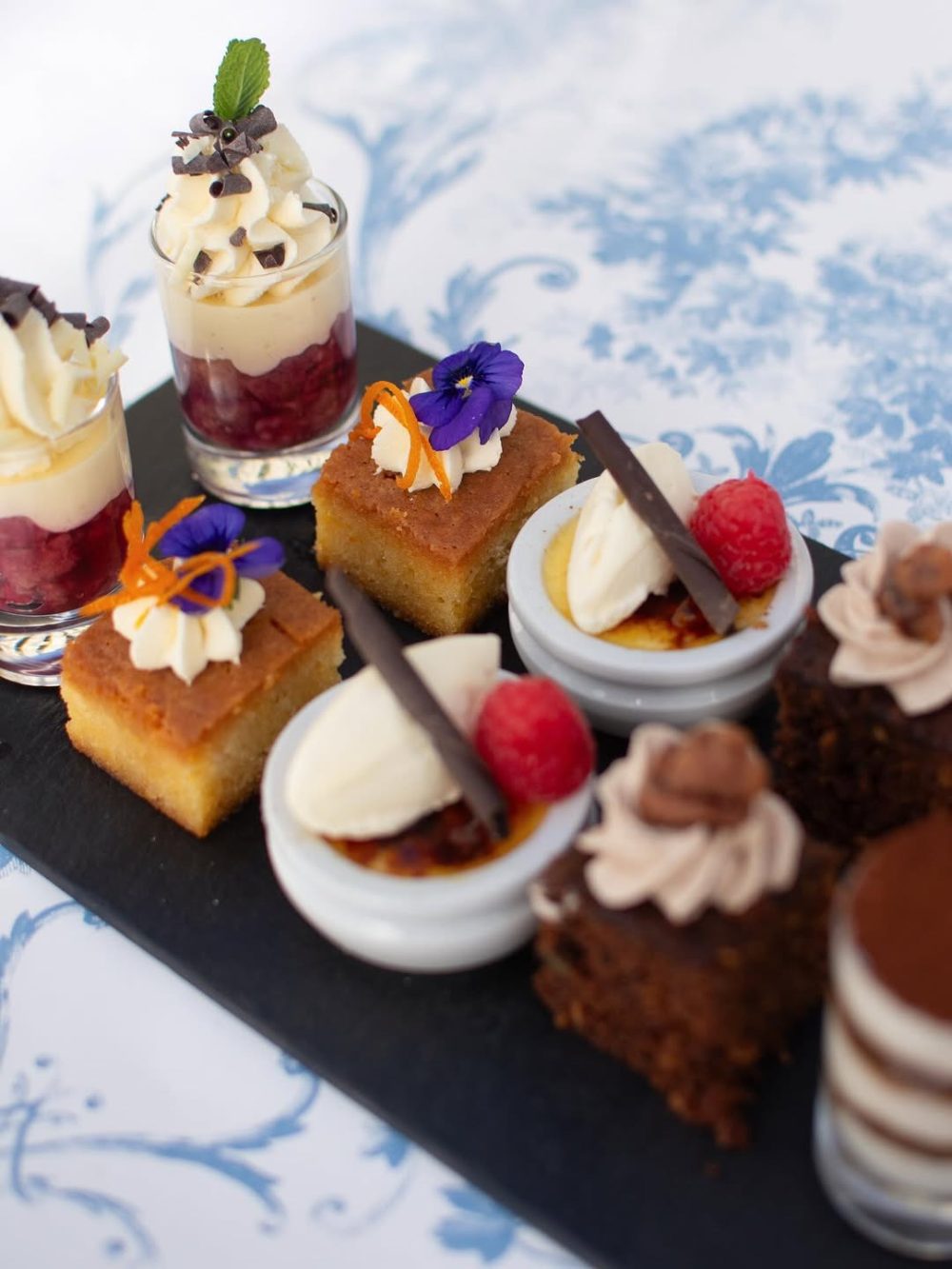 Afternoon dessert board