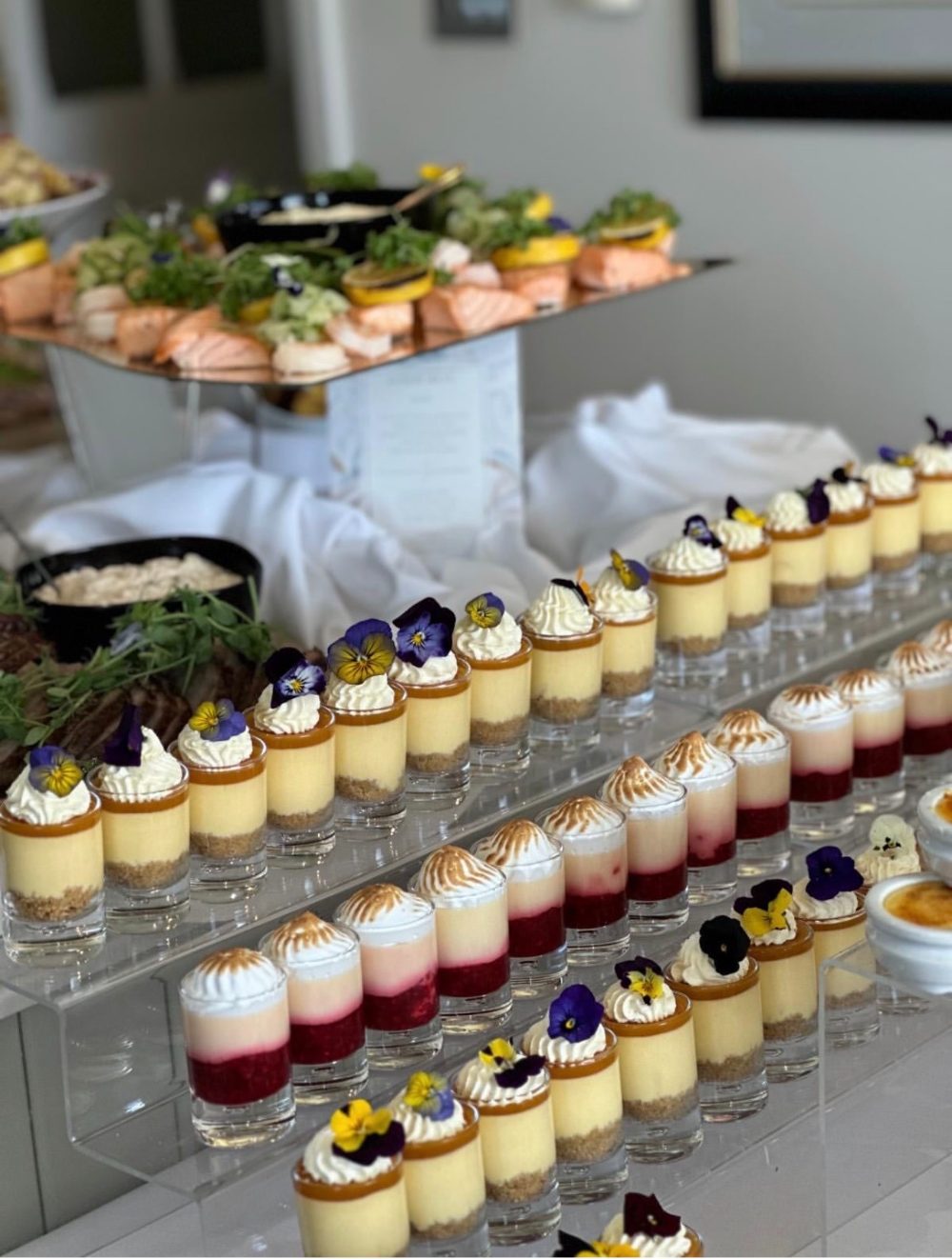 Dessert shot glasses